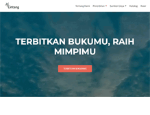 Tablet Screenshot of lintangpublishing.com